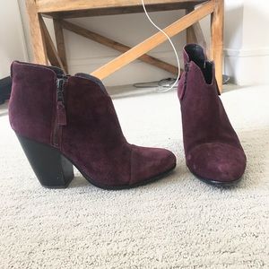Suede Rag and Bone Booties